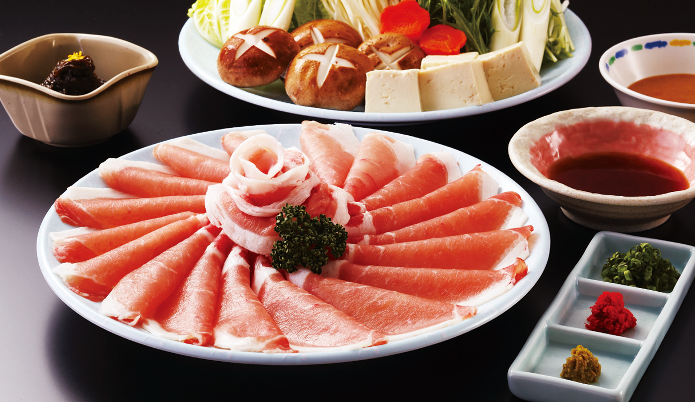 温泉宿 宝箱のしゃぶしゃぶ食べ飲み放題コース